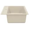  Mosogató Bézs 795 x 505 mm 80% kvarc és 20% gyanta