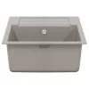  Mosogató Szürke 780 x 500 mm 80% Kvarc és 20% Gyanta