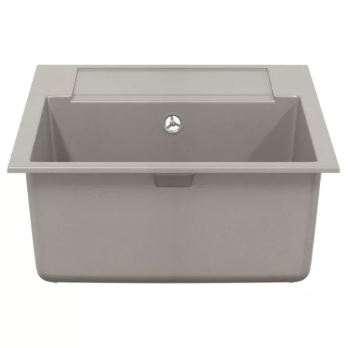  Mosogató Szürke 780 x 500 mm 80% Kvarc és 20% Gyanta