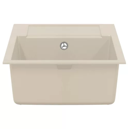  Mosogató Bézs 780 x 500 mm 80% Kvarc és 20% Gyanta