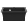  Mosogató Fekete 470 x 440 mm Gránit