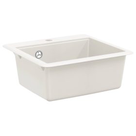  Mosogató Fehér 470 x 440 mm Gránit