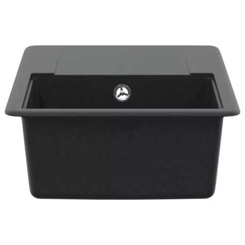  Mosogató Fekete 670 x 460 mm Gránit