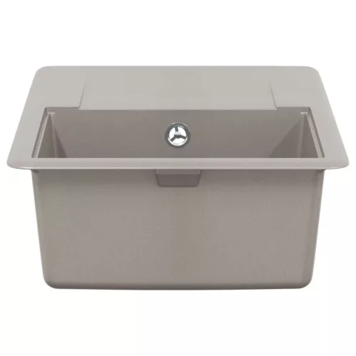  Mosogató Szürke 670 x 460 mm 80% Kvarc és 20% Gyanta