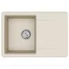  Mosogató Bézs 670 x 460 mm 80% Kvarc és 20% Gyanta