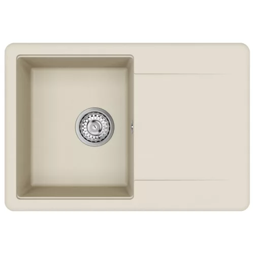  Mosogató Bézs 670 x 460 mm 80% Kvarc és 20% Gyanta