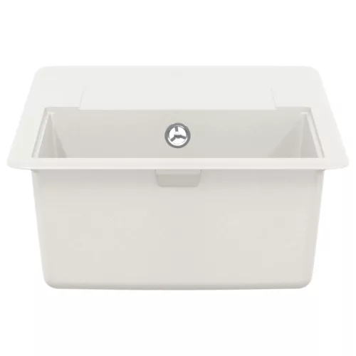  Mosogató Fehér 670 x 460 mm 80% Kvarc és 20% Gyanta