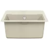  Mosogató Bézs 560 x 460 mm 80% Kvarc és 20% Gyanta