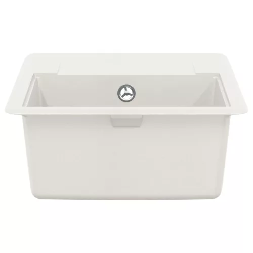  Mosogató Fehér 560 x 460 mm 80% Kvarc és 20% Gyanta