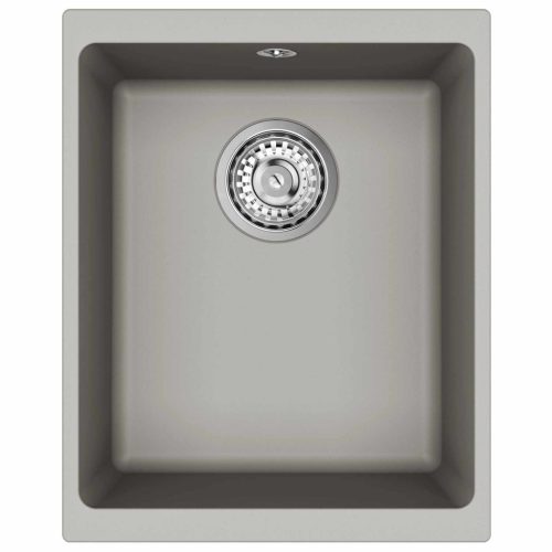  Mosogató Szürke 370 x 460 mm 80% Kvarc és 20% Gyanta