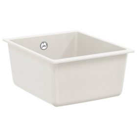  Mosogató Fehér 370 x 460 mm 80% Kvarc és 20% Gyanta