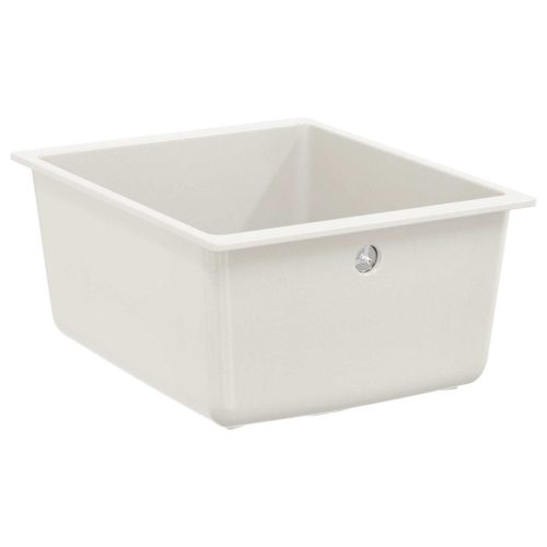  Mosogató Fehér 370 x 460 mm 80% Kvarc és 20% Gyanta