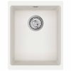  Mosogató Fehér 370 x 460 mm 80% Kvarc és 20% Gyanta