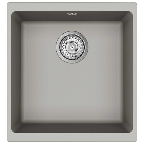  Mosogató Szürke 430 x 460 mm 80% Kvarc és 20% Gyanta