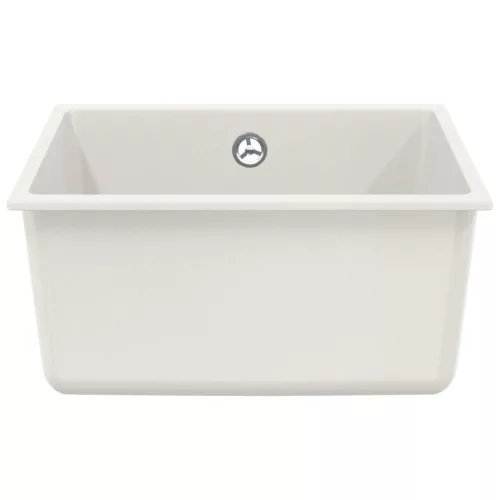  Mosogató Fehér 430 x 460 mm 80% Kvarc és 20% Gyanta