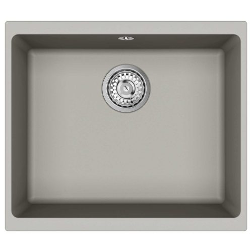  Mosogató Szürke 530 x 460 mm 80% Kvarc és 20% Gyanta