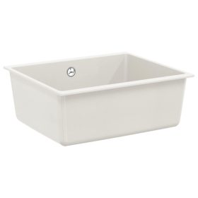  Mosogató Fehér 530 x 460 mm 80% Kvarc és 20% Gyanta