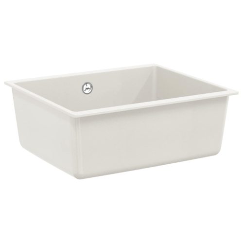  Mosogató Fehér 530 x 460 mm 80% Kvarc és 20% Gyanta