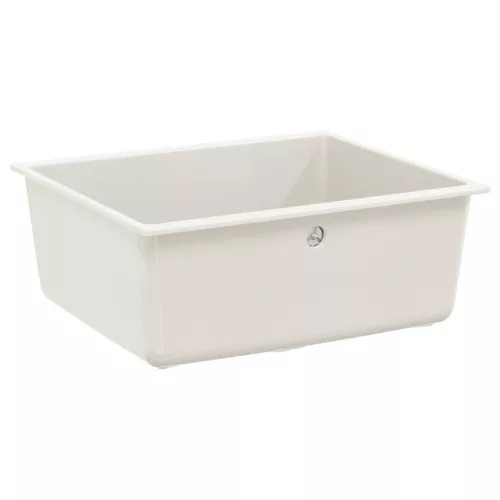  Mosogató Fehér 530 x 460 mm 80% Kvarc és 20% Gyanta