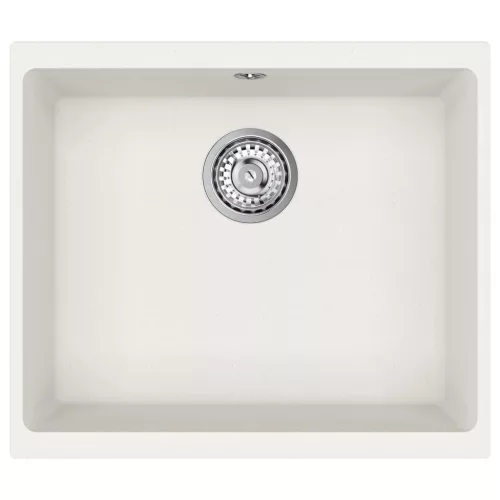  Mosogató Fehér 530 x 460 mm 80% Kvarc és 20% Gyanta