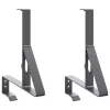  Havazár támogató 2 pcs Antracit 29,5 x 3 x 34,5 cm Acél