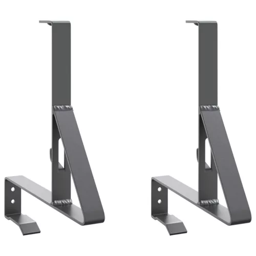  Havazár támogató 2 pcs Antracit 29,5 x 3 x 34,5 cm Acél