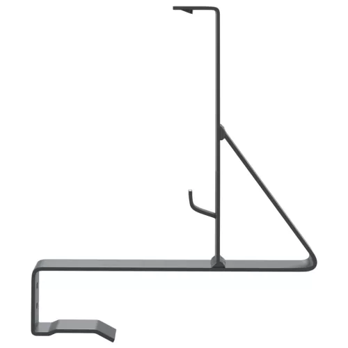  Havazár támogató 6 pcs Antracit 29,5 x 3 x 34,5 cm Acél