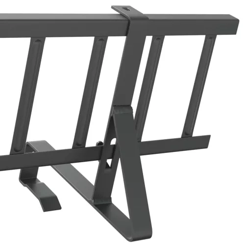  Tető havazásvédő Antracit 300 x 29,5 x 34,5 cm Acél