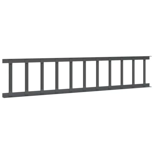  Tető havazásvédő Antracit 1200 x 2,5 x 20 cm Acél