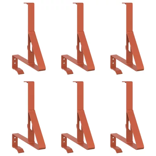  Havazár támogató Piros 29,5 x 3 x 34,5 cm Acél