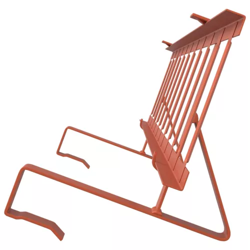  Tető havazásvédő Piros 300 x 29,5 x 34,5 cm Acél