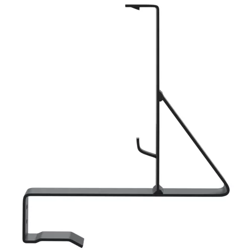  Havazár támogató 2 pcs Fekete 29,5 x 3 x 34,5 cm Acél