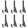  Havazár támogató 6 pcs Fekete 29,5 x 3 x 34,5 cm Acél