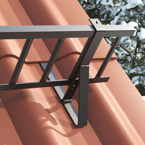  Havazár támogató 12 pcs Fekete 29,5 x 3 x 34,5 cm Acél