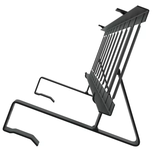  Tető havazásvédő Fekete 800 x 29,5 x 34,5 cm Acél