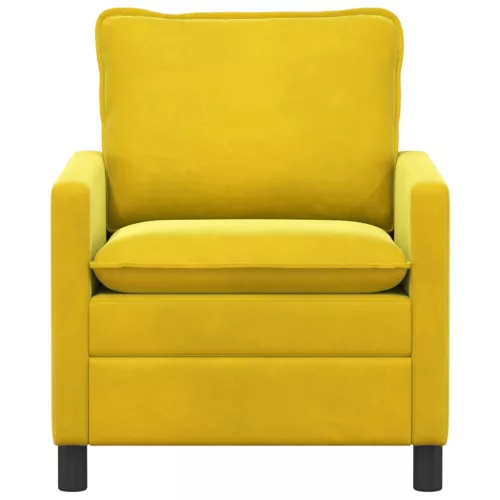  Kanapé Sárga 76 x 81 x 87,5 cm Bársony