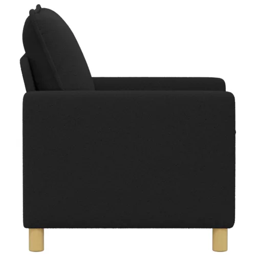  Kanapé Fekete 76 x 81 x 87,5 cm Szövet