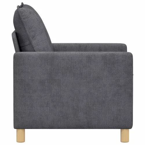  Kanapé Sötétszürke 76 x 81 x 87,5 cm Poliészter