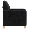  Kanapé Fekete 76 x 81 x 87,5 cm Poliészter