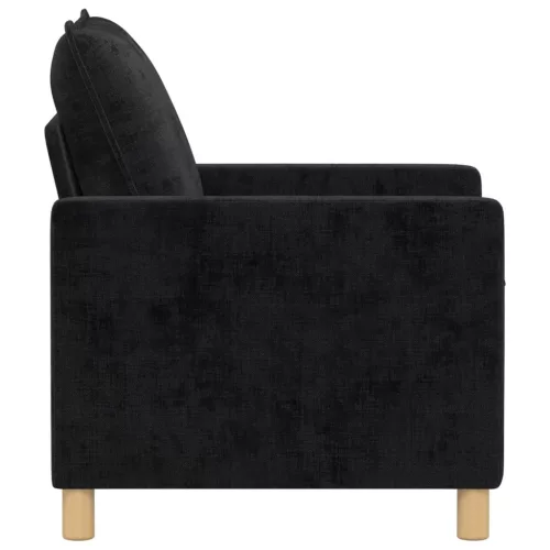  Kanapé Fekete 76 x 81 x 87,5 cm Poliészter