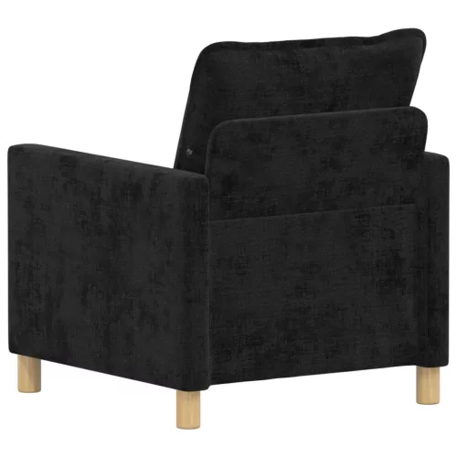  Kanapé Fekete 76 x 81 x 87,5 cm Poliészter