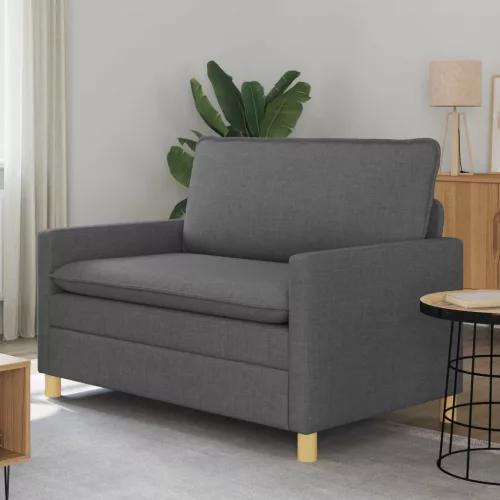  Kanapé Sötétszürke Szövet