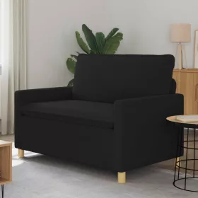  Kanapé Fekete 126 x 81 x 87,5 cm Szövet