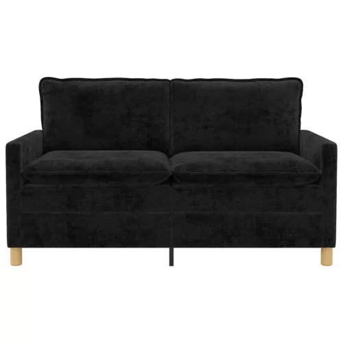  Kanapé Fekete 156 x 81 x 87,5 cm Poliészter
