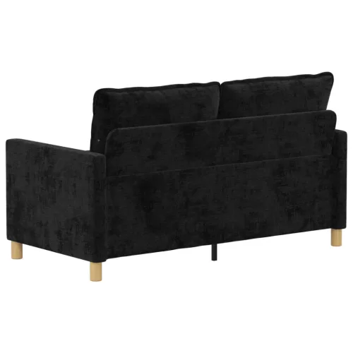  Kanapé Fekete 156 x 81 x 87,5 cm Poliészter
