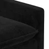  Kanapé Fekete 156 x 81 x 87,5 cm Poliészter