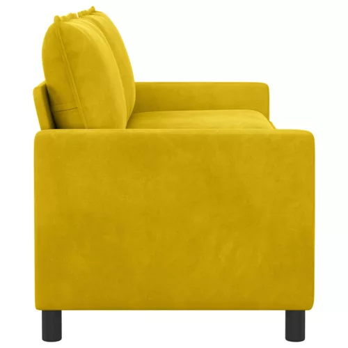  Kanapé Sárga 196 x 81 x 87,5 cm Bársony