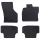  Autószőnyeg 4 pcs Fekete alkalmas Audi A3 2012-2020 Gumi