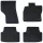  Autószőnyeg 4 pcs Fekete Ülés LEON TPE