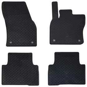  Autószőnyeg 4 pcs Fekete VW TIGUAN , a TOURAN-hoz TPE